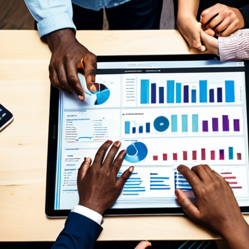 Home 4 **
> A diverse team collaborating around a table filled with data visualizations, code snippets, and ethical considerations charts. The atmosphere is vibrant and collaborative, reflecting the importance of teamwork and ethics in AI development.
**