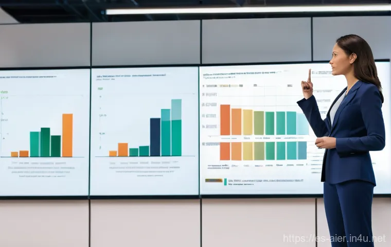 인공지능 학습자의 포트폴리오 제작법 - **Prompt:** A dynamic scene featuring three AI developers, two men and one woman, all in their late ...